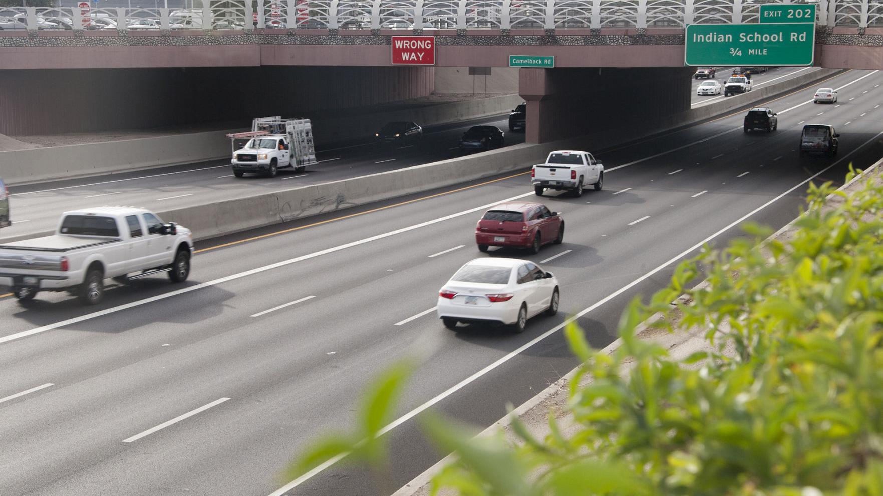 ADOT installs overhead signs to alert wrong-way drivers